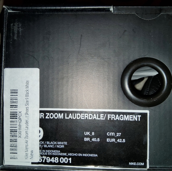 NikeLAB X Fragment Design Air Zoom Lauderdale's - Picture 10 of 13